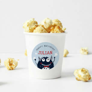 Sticker Rond Ciel   Petit Monster Anniversaire de enfant person