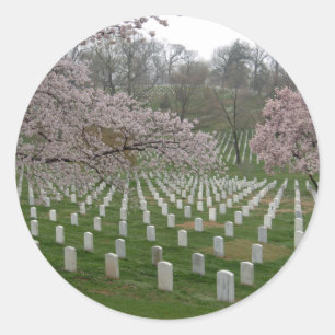 Sticker Rond Cimetière national d'Arlington