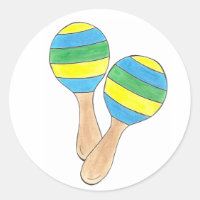 Cinco de Mayo Maracas mexicain instrument de musiq