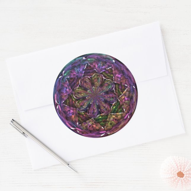 Sticker Rond Cirque (Enveloppe)