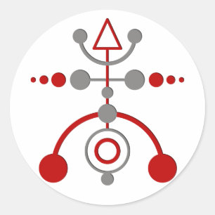 Sticker Rond cirque de culture V