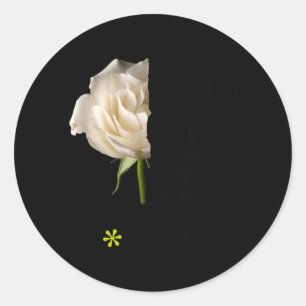 Sticker Rond Citation de femmes Sophie Scholl Opposition Annive