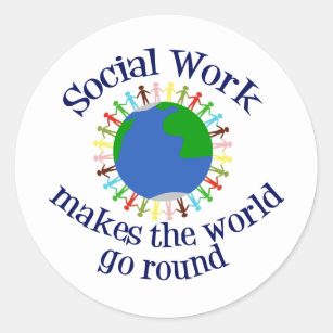 Autocollants Stickers Travail Social Zazzle Fr