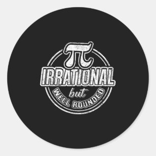 Sticker Rond Citation du 14 mars de la journée Pi - Maxime grap