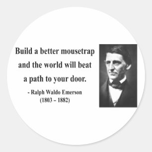 Sticker Rond Citation Emerson 15b