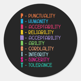 Sticker Rond Citation en pharmacie Technicien en médecine pharm