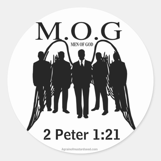 Sticker Rond Citations bibliques (Devant)