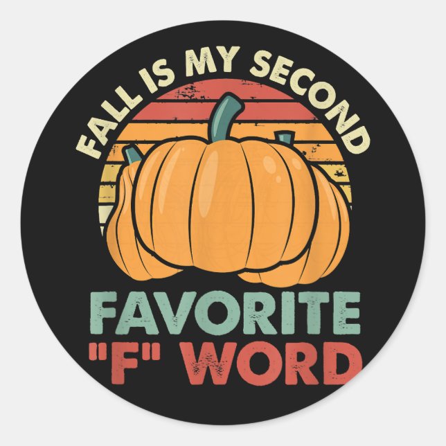 Sticker Rond Citations canadiennes amusantes Glacière Colère Vi (Devant)