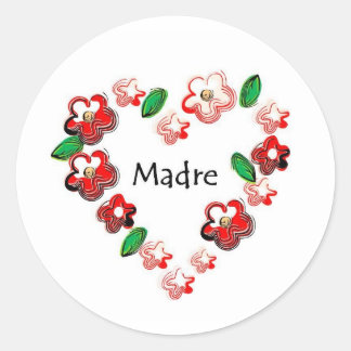 Sticker Rond Citations espagnoles