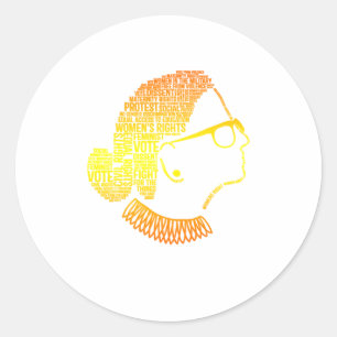 Sticker Rond Citations féministes Cadeaux féministes Droits des