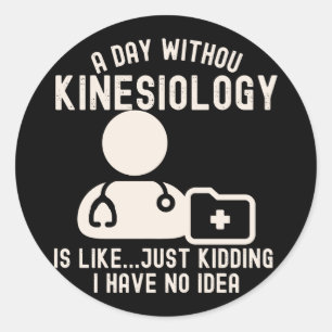 Sticker Rond Citations Kinesiologiste_Kinesiology