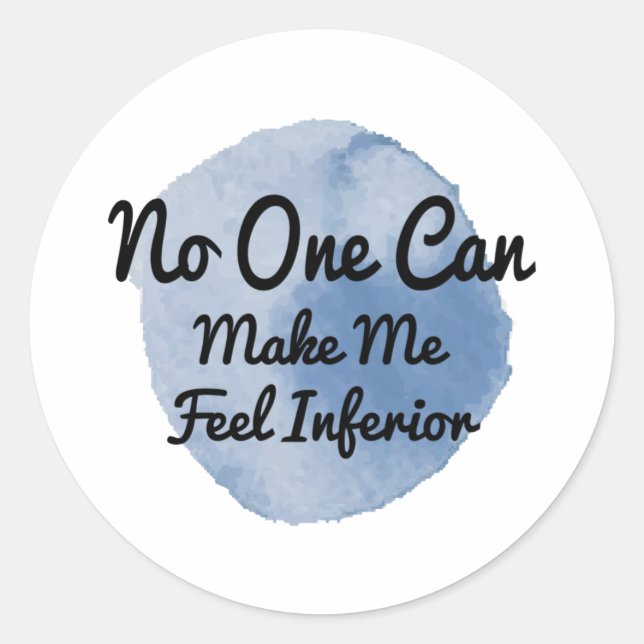 Sticker Rond citations motivationnelles pour les rêveurs et les (Devant)