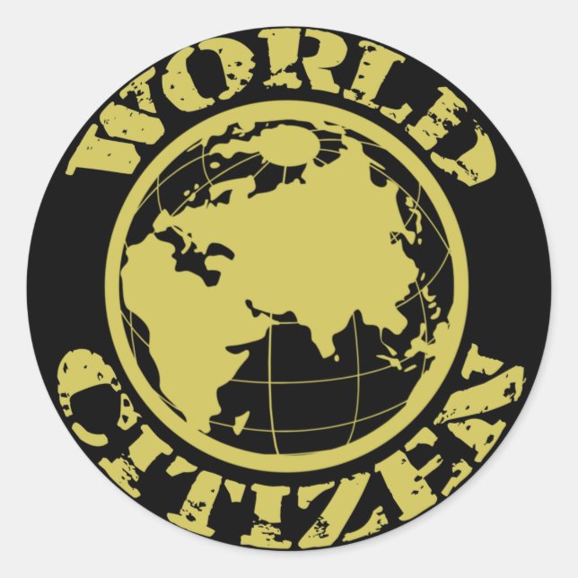 Sticker Rond Citoyen (Devant)