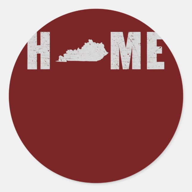 Sticker Rond Citoyen Fière Amérique Drapeau d'Etat US Accueil K (Devant)