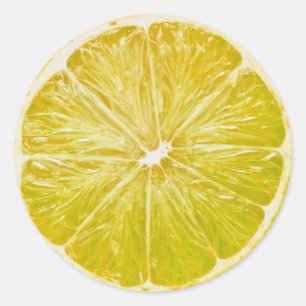 Sticker Rond Citron