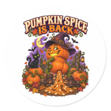 Citrouille épicée est de retour Funny Halloween