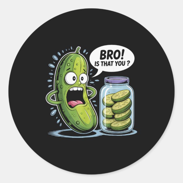 Sticker Rond Ckle Dill Cuber Lover Ckling Funny Ckles  (Devant)
