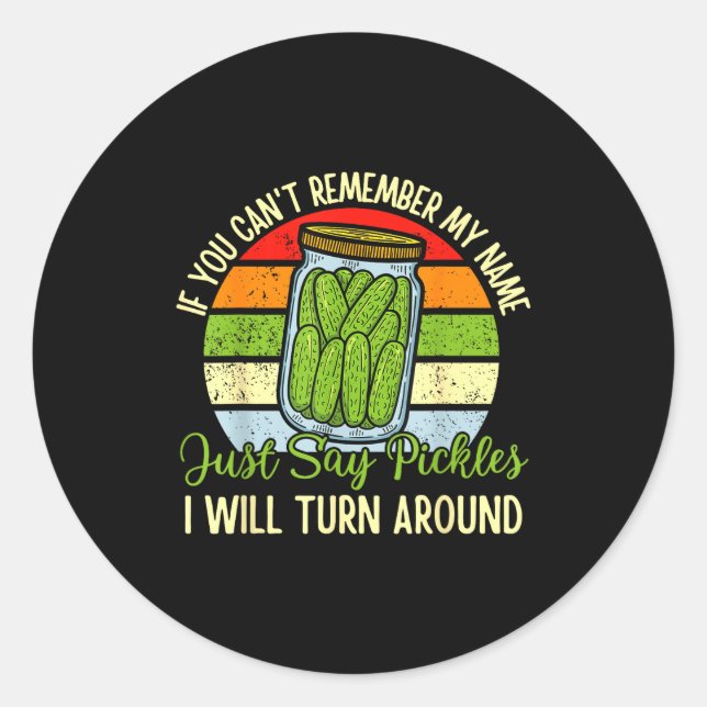 Sticker Rond Ckle Lover Graphic Saying Tee Shirts Women Men Fun (Devant)