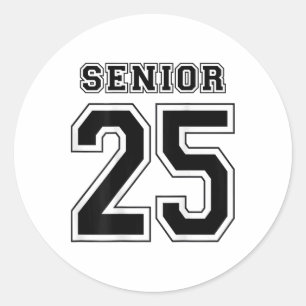 Sticker Rond Cl De 2025 Lycée Secondaire 25 Sur La Diplôme De C