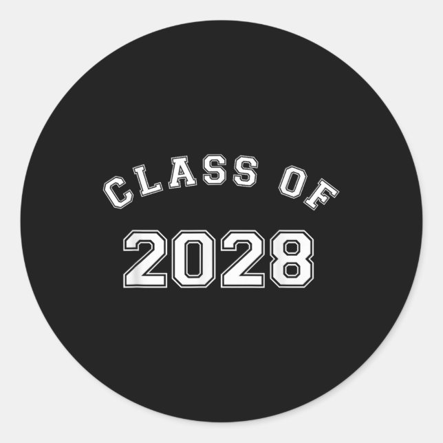 Sticker Rond Cl De 2028 (Devant)