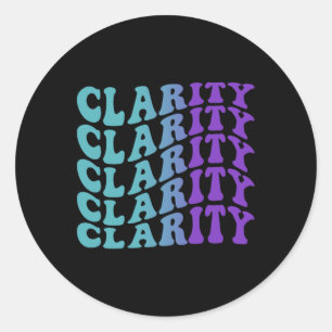 Sticker Rond Clairance Prévention du suicide Sensibilisation à