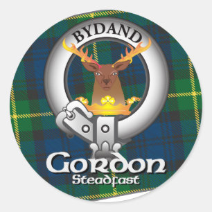 Sticker Rond Clan de Gordon