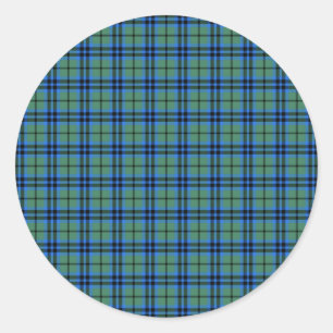 Sticker Rond Clan Keith Tartan