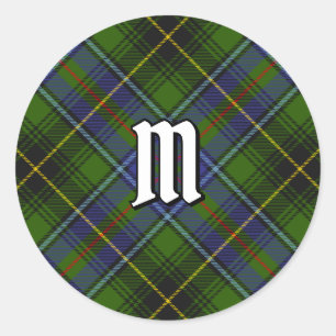 Sticker Rond Clan MacInnes Tartan