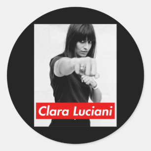 Sticker Rond Clara Luciani - La grenade