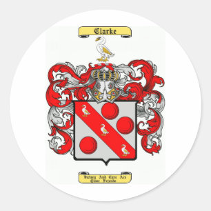 Sticker Rond Clarke