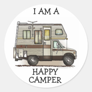 Sticker Rond ClassC Camper