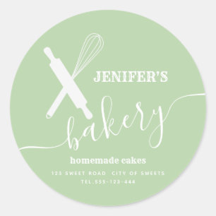 Sticker Rond Classe de whisky à broche professionnelle simple e