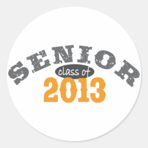 Sticker Rond Classe supérieure de 2013
