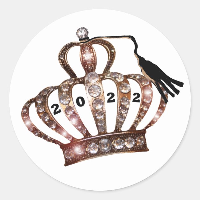 Sticker Rond Classe "Tiara" de 2022 (Devant)