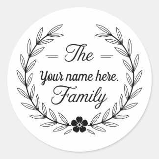 Sticker Rond Classique