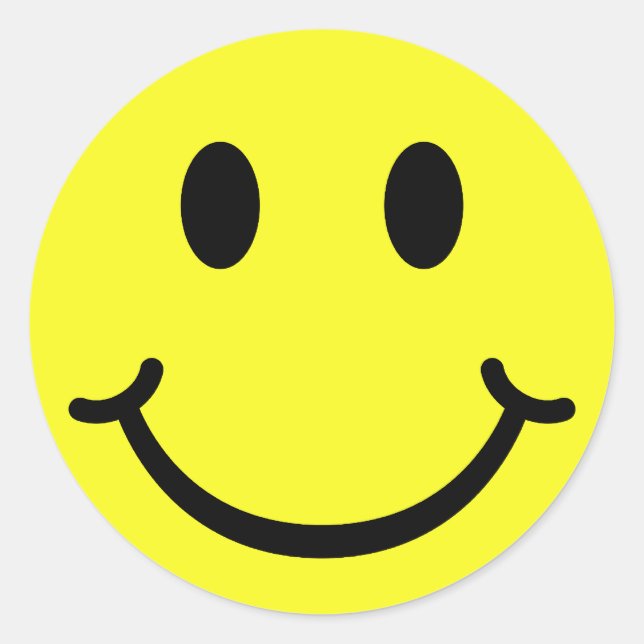 Sticker Rond Classique (Devant)