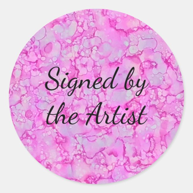 Sticker rond classique (Devant)