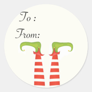 Sticker rond classique