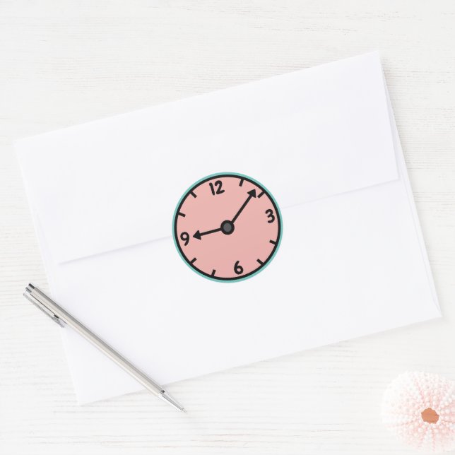Sticker rond classique (Enveloppe)