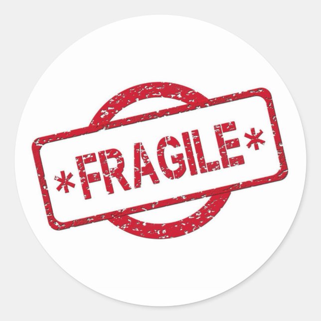 Sticker rond classique, brillant, grand, 3 pouces  (Devant)