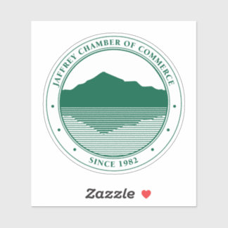 Sticker rond classique de la Chambre de commerce d