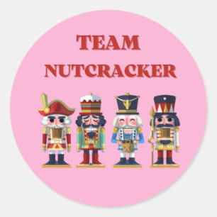 Sticker rond classique de Nutcracker
