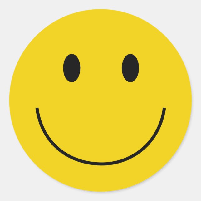 Sticker rond classique face (Devant)