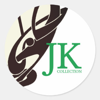 Sticker rond classique JK Collection