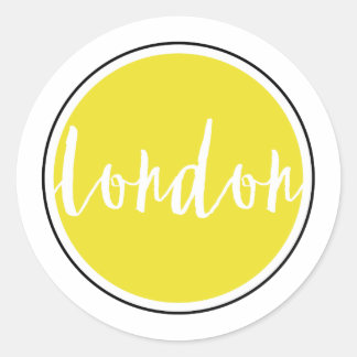 Sticker rond classique, Matte