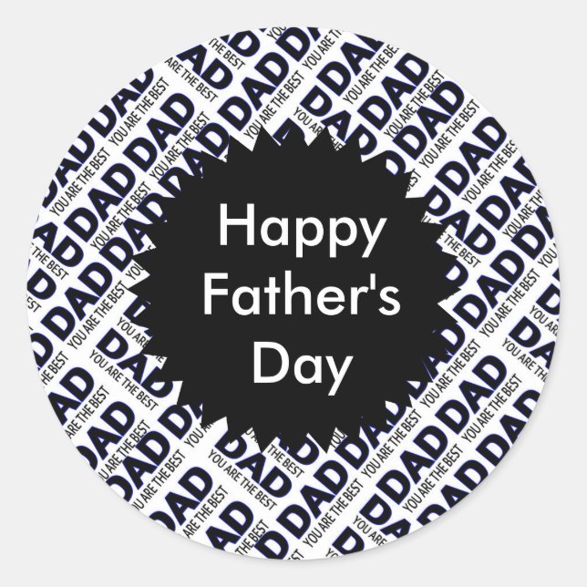 Sticker rond classique, Matte (Devant)