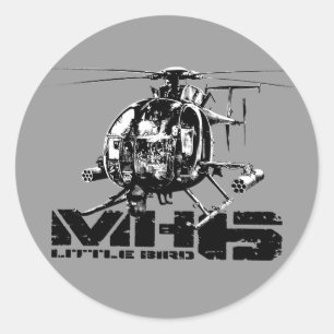Sticker rond classique pour oiseaux MH-6