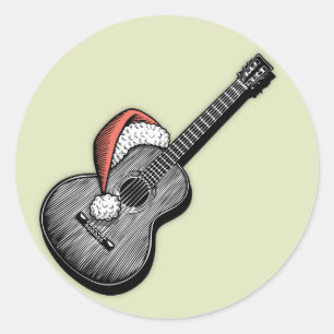 Sticker Rond Claus acoustiques