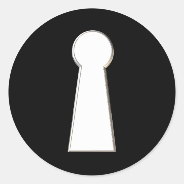 Sticker Rond Clavier (Devant)