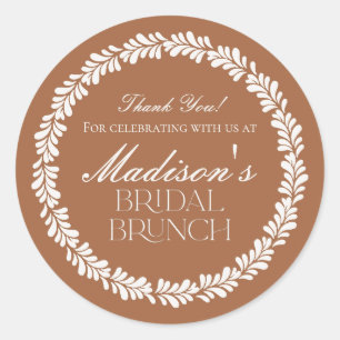 Sticker Rond Clay Talavera Carrelage espagnol Fiesta Bridal Bru